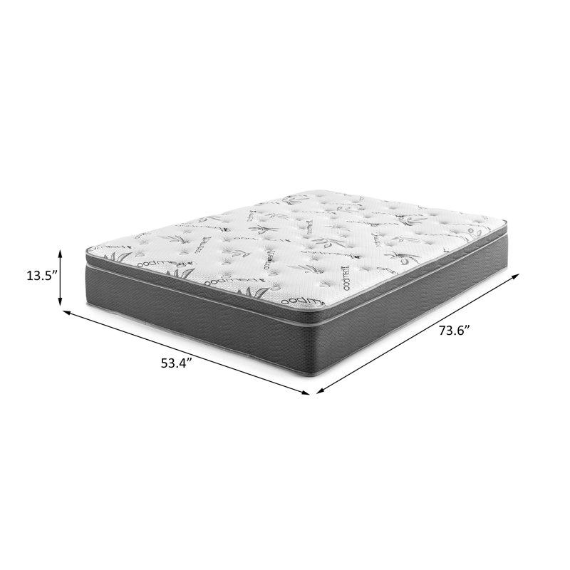 Matelas hybride en mousse à mémoire de forme 13 po, Double