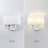 Chrisitne 2-Light Dimmable Metal Armed Sconce with Fabric Shade-92719225-115674204