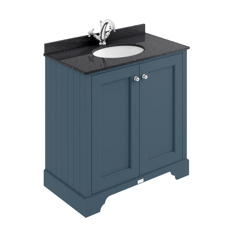 Bayswater 817 mm Bathroom Vanity, Stiffkey Blue