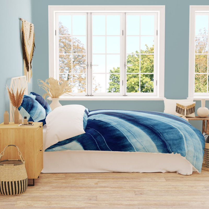 Abstract Duvet Cover, King Duvet Cover + 2 King Shams