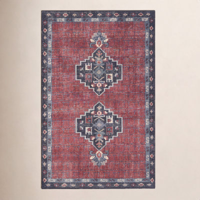 Hand-Knotted Oriental Wool Rug
