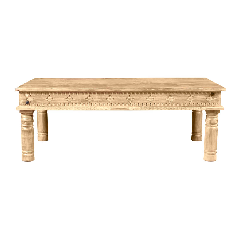 Francisque Solid Wood Four Leg Coffee Table