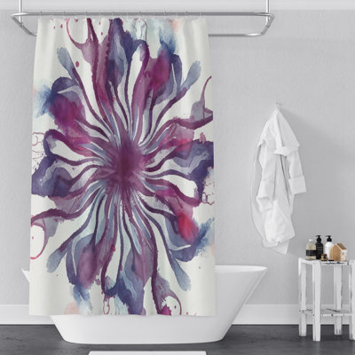 Rideau de douche abstrait Enegess