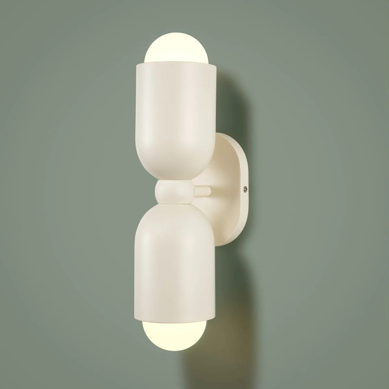 JENSEN Double Wall Sconce, Cream