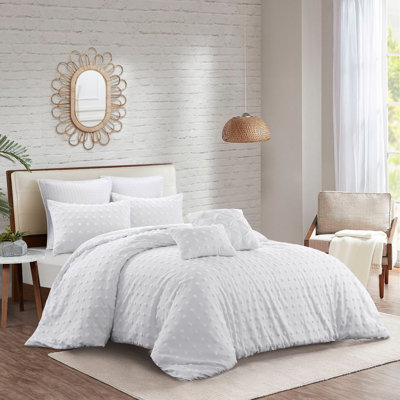 White King Polyester 220 Thread Count Washable Duvet Cover Set