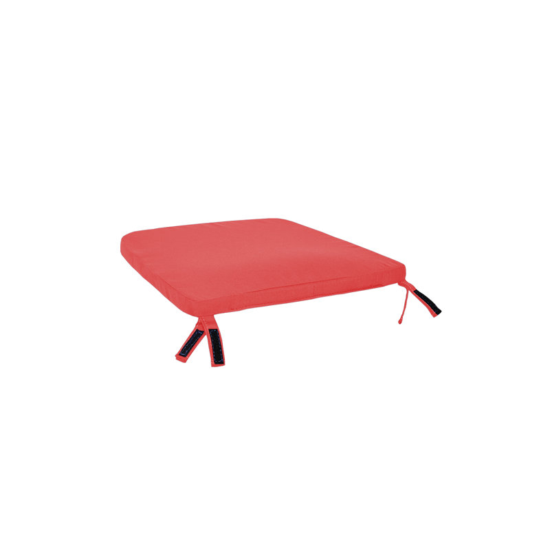 Coussin de siège pour chaises, fauteuils et tabourets BFM Key West, Rouge