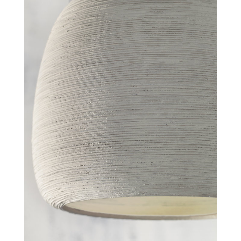 Karam 1 - Light LED Pendant, Concrete, No