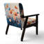 Chaise d'appoint Poppies - Chaise avec accoudoirs Field of Poppy Meadows-1611023648