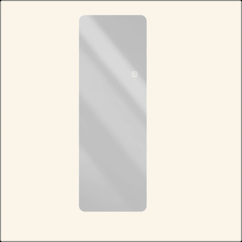 65X21in Full Body Mirror With Lights Full Length Mirror Wall Hanging Type Suitable For Bedrooms, Dimming And 3 Color Lighting