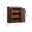 Armoire murale de rangement au-dessus de la toilette Ameer-118226012