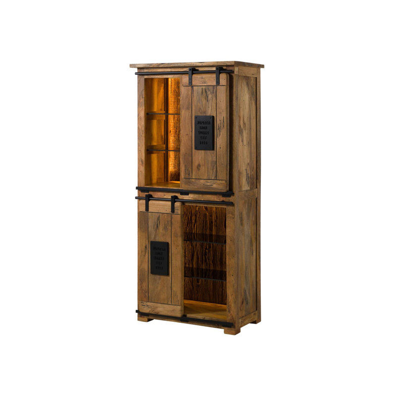 RAILWAY LUX 80cm Solid Wood Sideboard