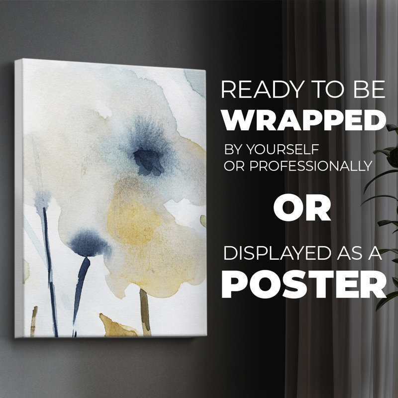 Blooming Wash I - Impression sur toile seulement - NON-CADRE, H 27 po x l 18 po