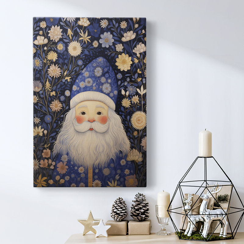 Art des Fêtes de Noël - Toile tendue avec châssis DCLI, H 18 po x l 12 po