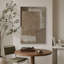 «Neutral Earth Tone», reproduction d'art sur toile abstraite - décor moderne minimaliste pour le salon ou le bureau-115244140-115244138-115244139