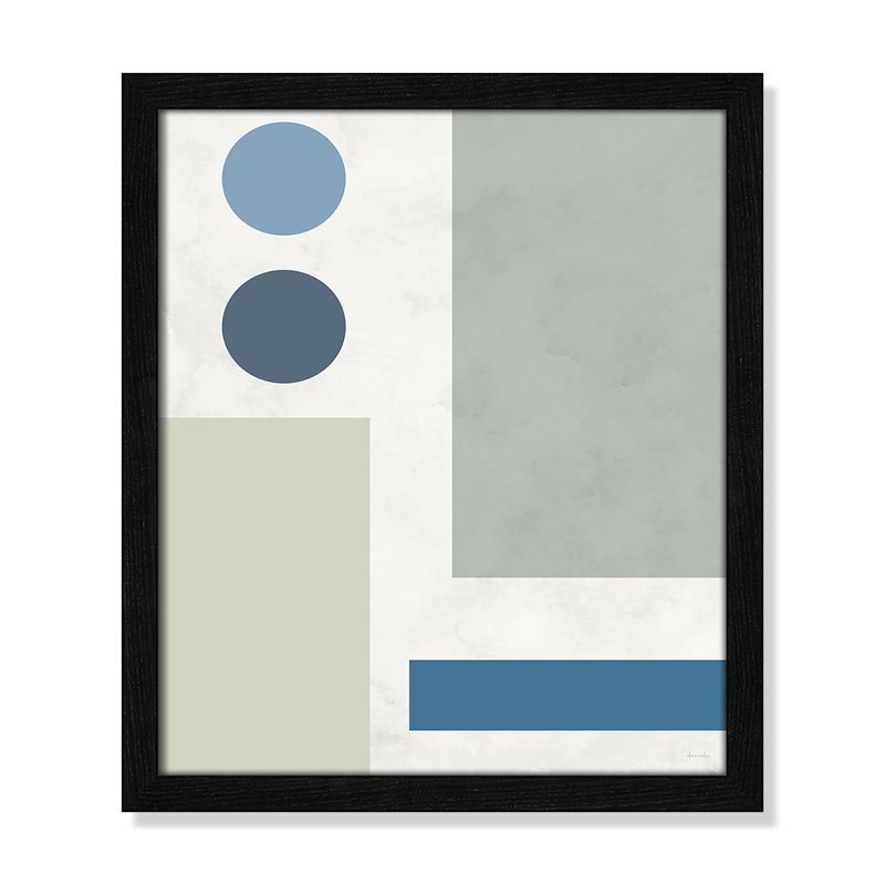 Stars Align I by Daniela Santiago - Full Bleed Frame Print on Paper, 13" W x 15" H , Black Framed