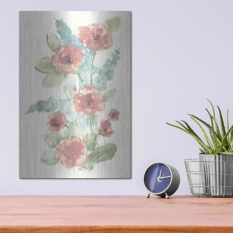 «Camellia Bouquet I» par Chris Paschke, H 16 po x l 12 po