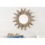 Miroir mural rond en bois flotté Sunburst