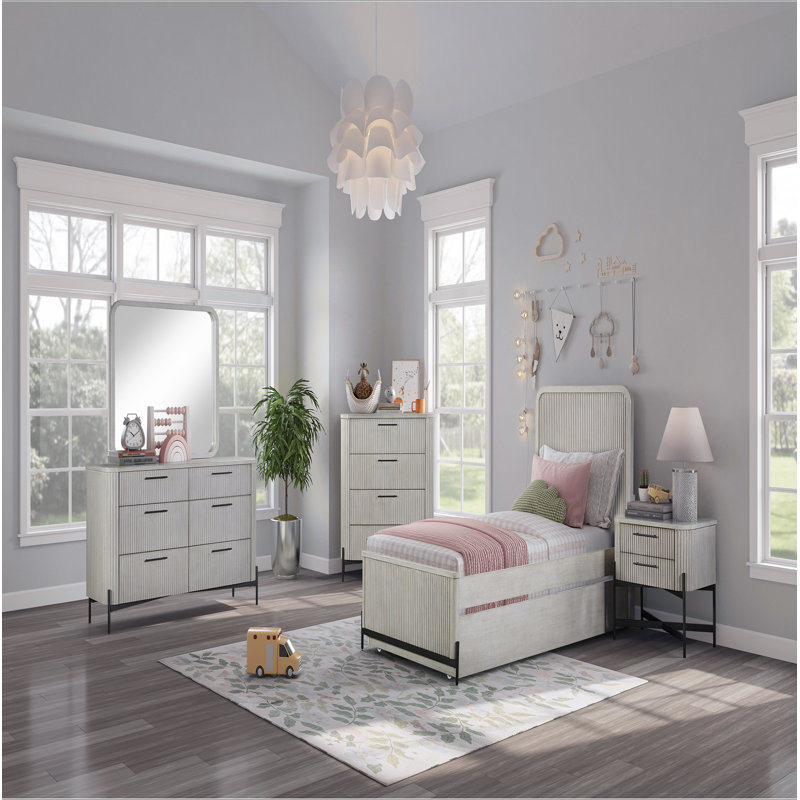Commode 4 tiroirs, Taupe