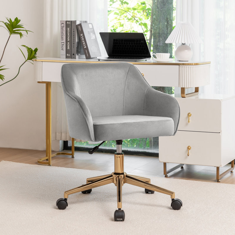 Chaise de bureau Centrahoma, Gris