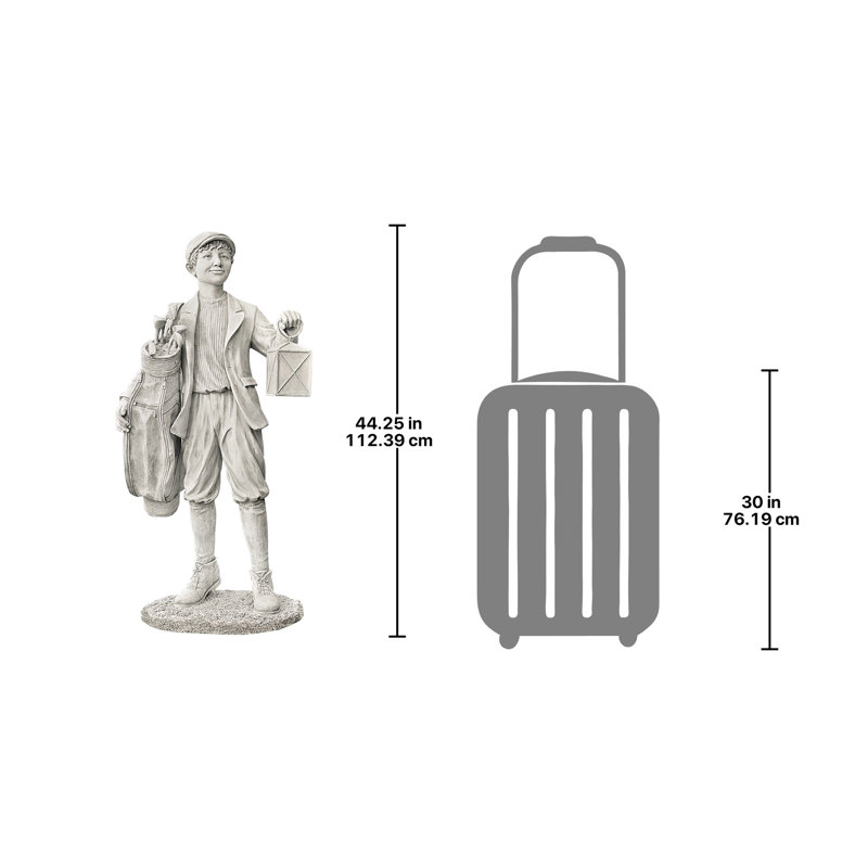 Statue à la fin du huitième trou