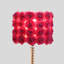 Lampe de table en métal / acrylique 18,25 po Red Roses in Bloom-1345392822