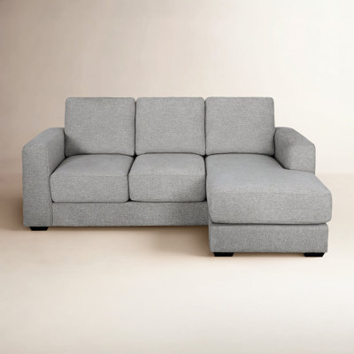 Upholstered Reversible Chaise L-Sectional