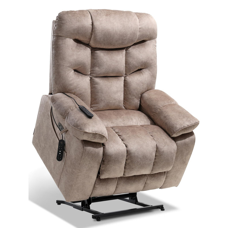 Fauteuil inclinable électrique surdimensionné EONIX, Beige