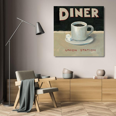 Trinx Wiens, James Gallery Wrapped Canvas Art Titled: Coffee Spot II