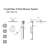 ZLINE Autograph Edition Crystal Bay Thermostatic Shower System with Body Jets-55239923