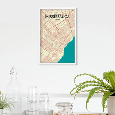" Mississauga Canada City Map "