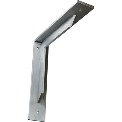 2"W x 10"D x 10"H Stockport Steel Bracket, Unfinished