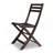 3-Piece Eucalyptus Bistro Set, Square, Espresso-1936981072