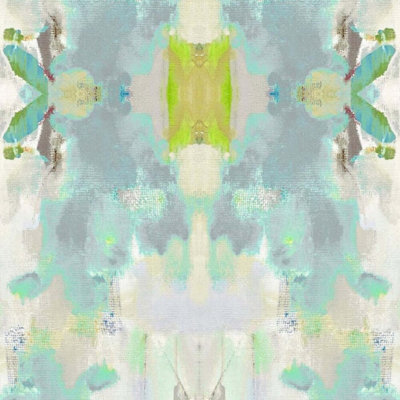 Coral Bay Green Wallpaper