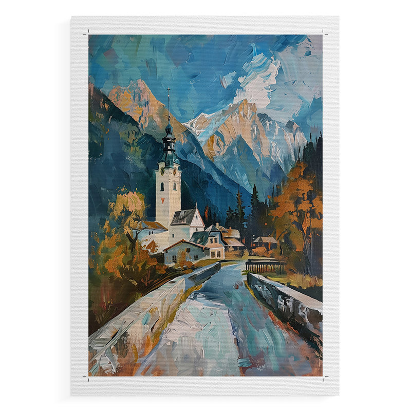 Paysages série CDII - Impression sur toile seulement - non encadrée, H 48 po x l 32 po