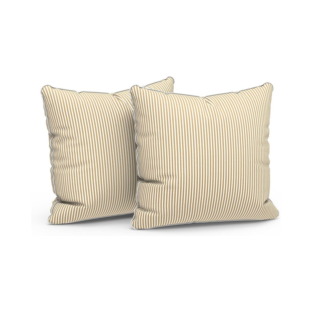 water bed outlet A Set Of 2, Patio Throw Pillows Waterproof Outdoor ...
