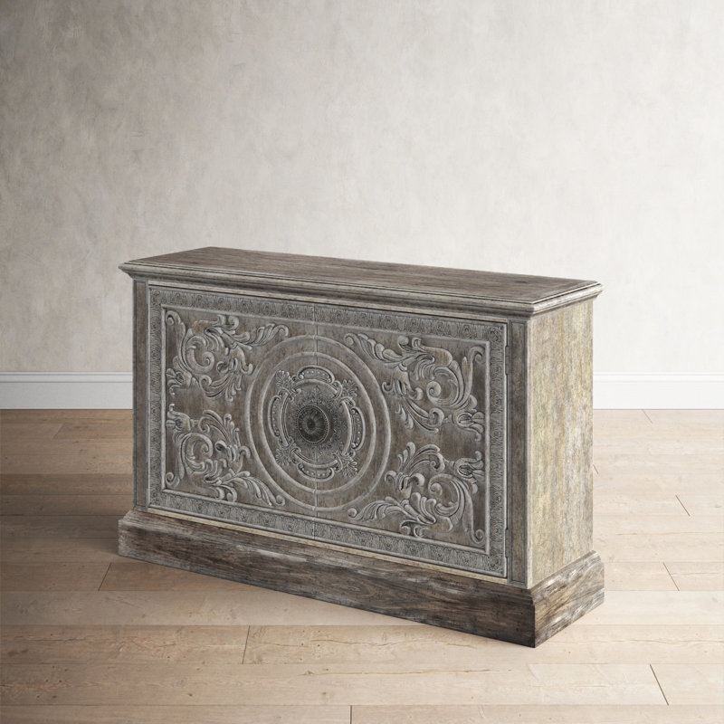 Alisha 60'' Solid Wood Top Console Table