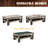 Barrington Billiards Westmont 3-in-1 Combination Table includes 7’ Billiard Table, Table Tennis and Dining Top with Game Accessories & Rolling Storage Caddy