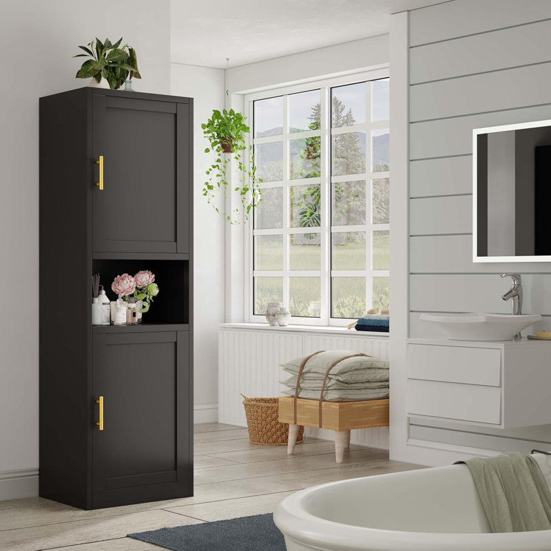 Armoire de cuisine 67 po en métal avec 2 portes et 4 tablettes réglables H 67 po, Vert