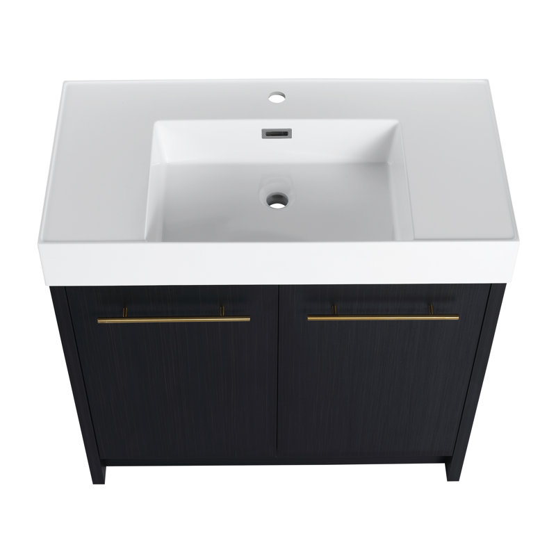 Meuble-lavabo autoportant avec lavabo Cason