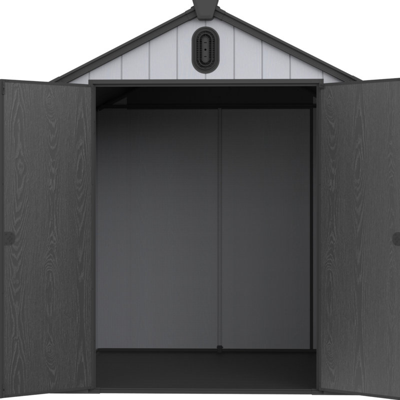 Contenant utilitaire pour cour arrière 6 po x 8 pi avec toit imperméable