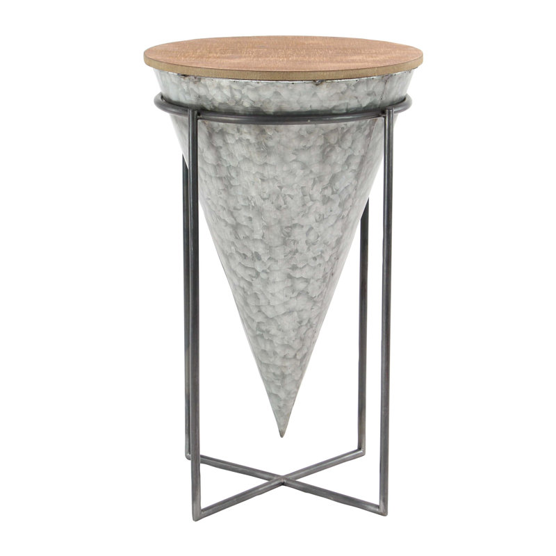Tabouret de bar moderne en forme de cône 26 po