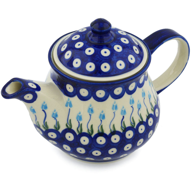 Théière en grès poterie 1,25-Qt.