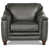 Gray Genuine Leather