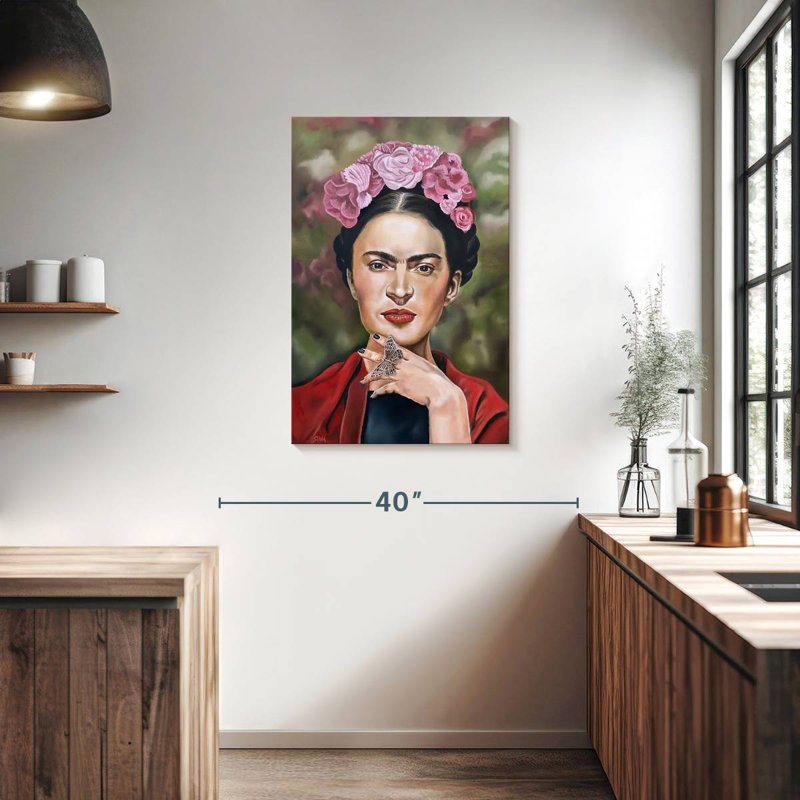 Leisha I Was Born A Painter, H 36 po x l 24 po