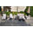 9 - Person Patio Conversation Set with Cushions