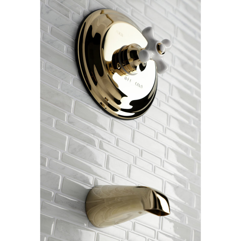 Robinet de baignoire Kingston, Laiton poli