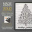 Impression encadrée Holly Jolly - bois massif-723733979-723733989