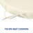 Water-Resistant 2-Inch Linen Chair Pad, Set of 4-71523622
