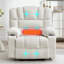 Fauteuil inclinable avec chauffage et vibration-1402662945