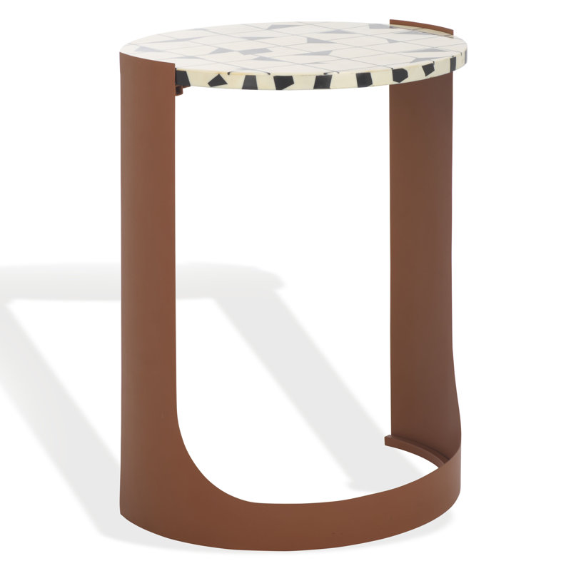 Table d'appoint Tomlinson, Brun